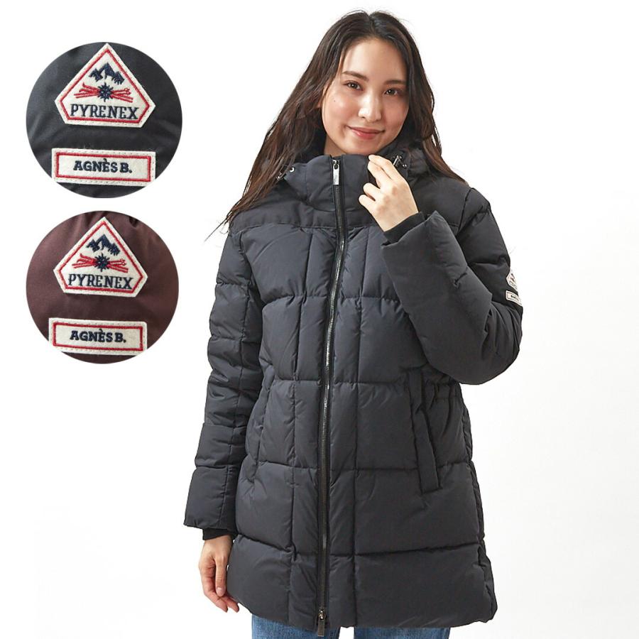 ピレネックス × アニエスベー コラボ レディース ダウンジャケット