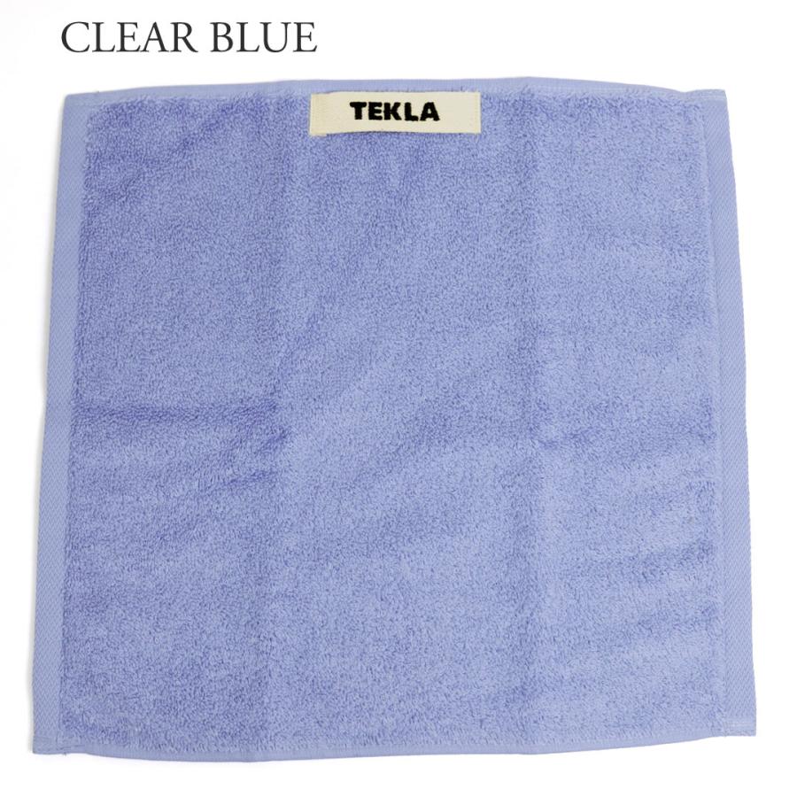 tekla wash cloth ブルー TEKLA 【並行輸入品】 テクラ タオル ハンドタオル ウォッシュ