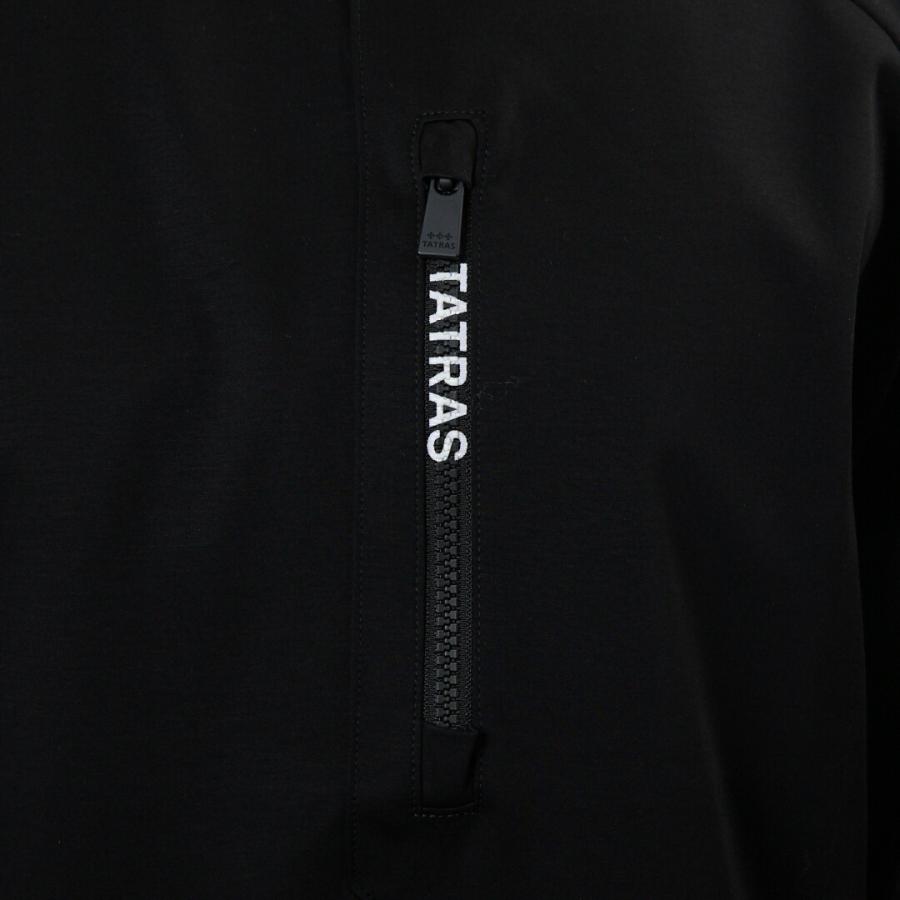 タトラス TATRAS メンズ 半袖Tシャツ JANI MTLA23S8004-M 01 BLACK 【sbt】 タトラス TATRAS BLACK