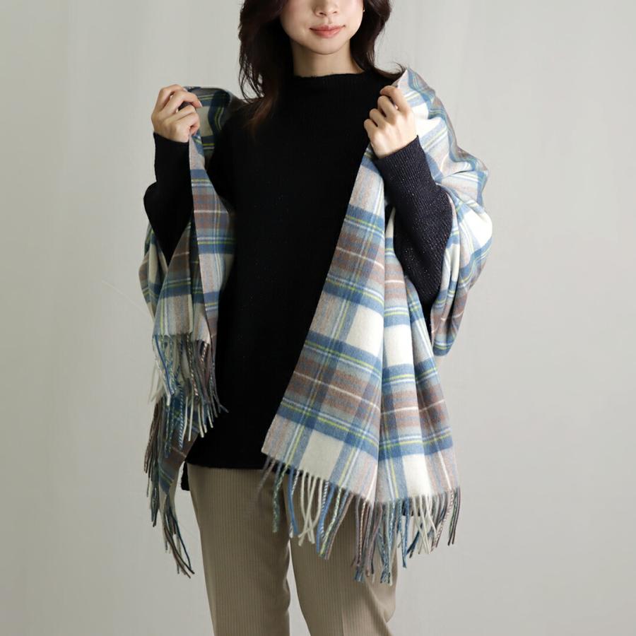 【新品未使用】MOON R.NEWBOLD セットアップ ツイード チェック M TWEED MILL（ツイードミル） 【並行輸入品】 ブランケット ストール