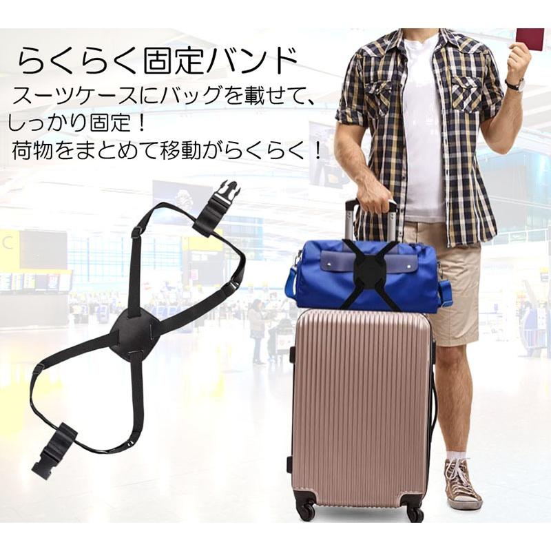 スーツケース ベルト バンド 固定バンド 便利グッズ スーツケースアクセサリー トラベルグッズ 旅グッズ 荷物まとめ Bagstrap クロストレード 通販 Yahoo ショッピング