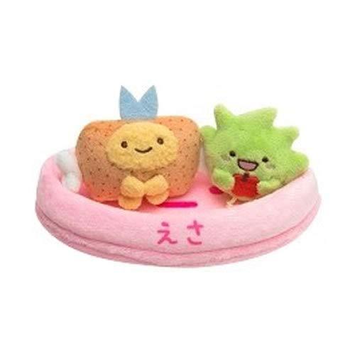 すみっコぐらしコレクション「すみっコアニマルパーク」　てのりぬいぐるみセット　えさセット