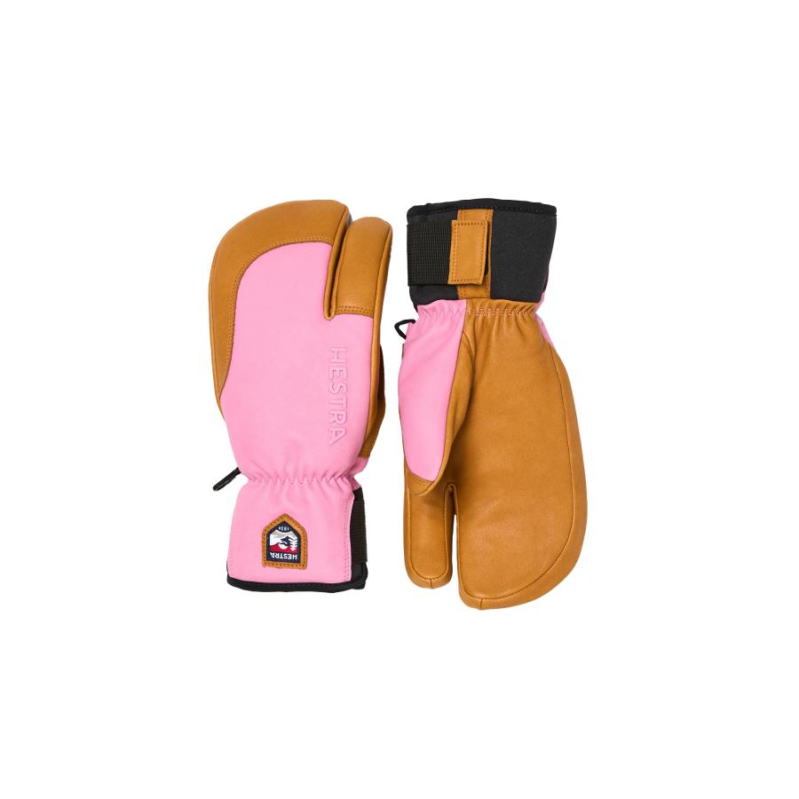 ヘストラ HESTRA 33872 TOPO 3フィンガー カラーCerice/Tan(920710