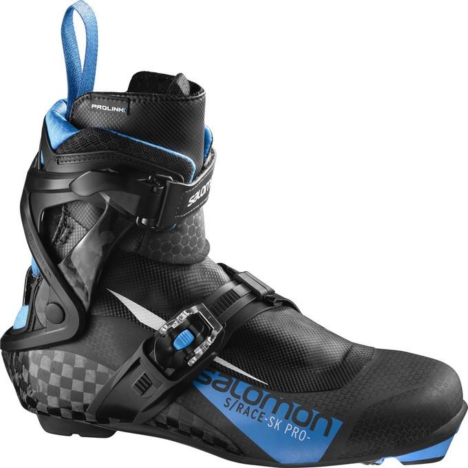 SALOMON スキー用ブーツ 黒/青 RS8 スケーティング 2024年モデル