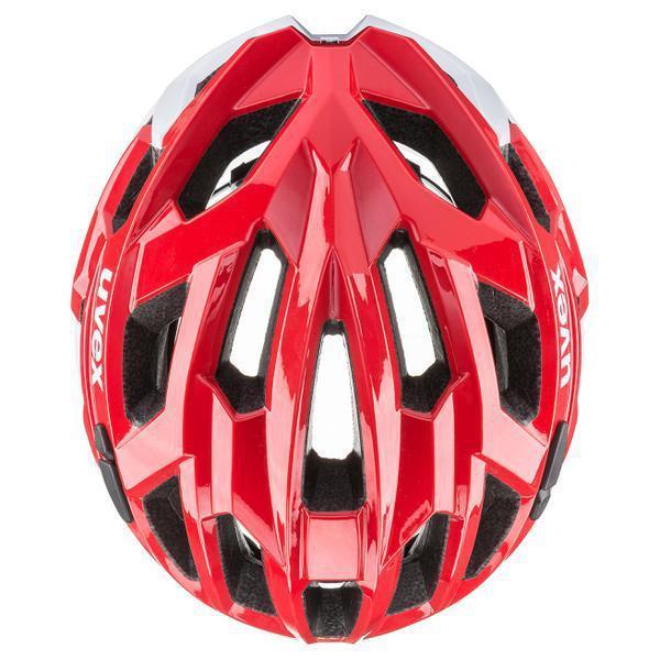 ウベックス UVEX ヘルメット サイクリング ローラースキー ロードバイク 自転車 RACE 7 レッド/ホワイト サイズ55-61cm 41.0.968.0317｜xc-ski｜04