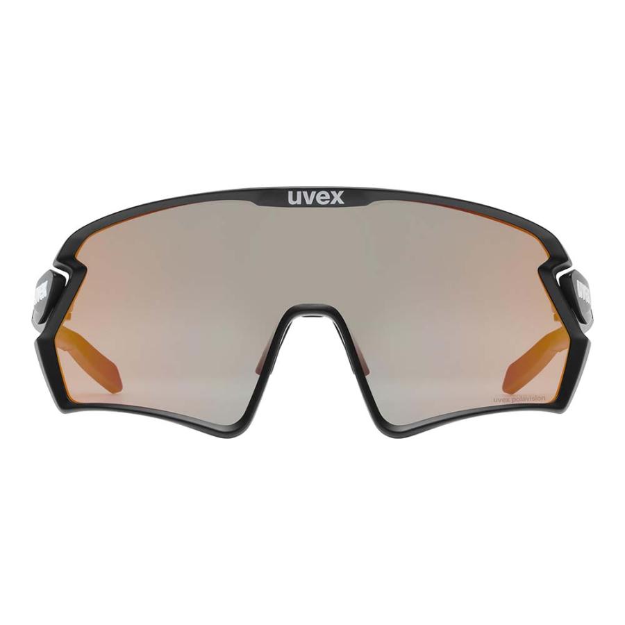 ウベックス UVEX 533029 2230 sportstyle 231 2.0 P カラーブラックマット(レッド) 偏光レンズ サングラス スポーツ 自転車 ランニング クロスカントリースキーの画像