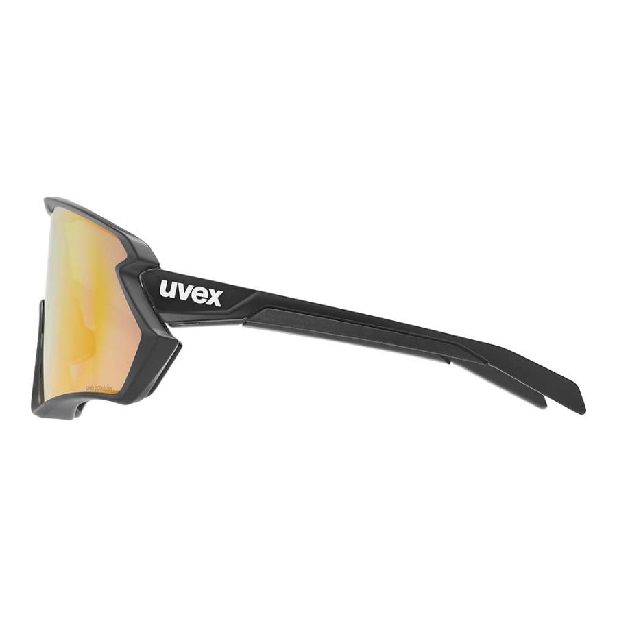 ウベックス UVEX 533029 2230 sportstyle 231 2.0 P カラーブラックマット(レッド) 偏光レンズ サングラス スポーツ 自転車 ランニング クロスカントリースキーの画像