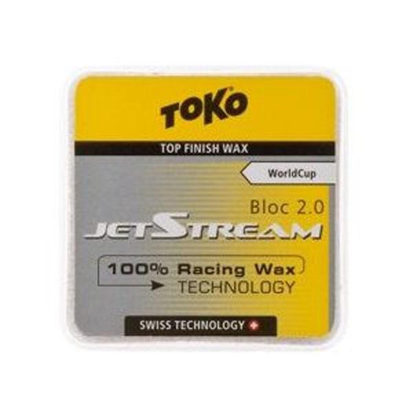 TOKO（トコ） ワックス スキー スノーボード クロスカントリースキー フッ素100％ JetStream ジェットストリーム ブロック2. ...