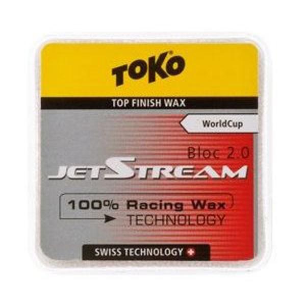 TOKO（トコ） ワックス スキー スノーボード クロスカントリースキー フッ素100％ JetStream ジェットストリーム ブロック2. ...