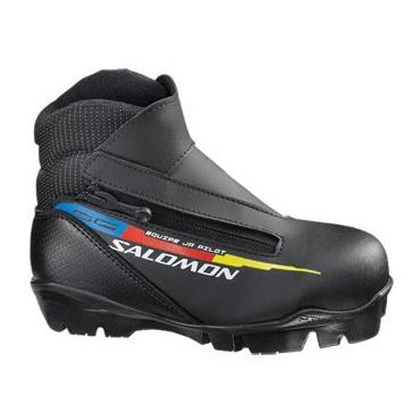 SALOMON サロモン クロスカントリースキー ブーツ SNS エキップ ジュニア パイロット 839849 1213モデル