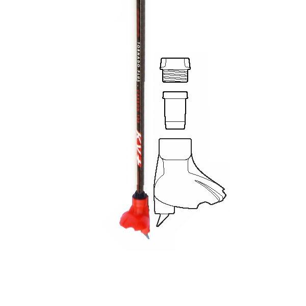 KV+ ケーブイプラス クロスカントリースキー ポール トルネード プラス