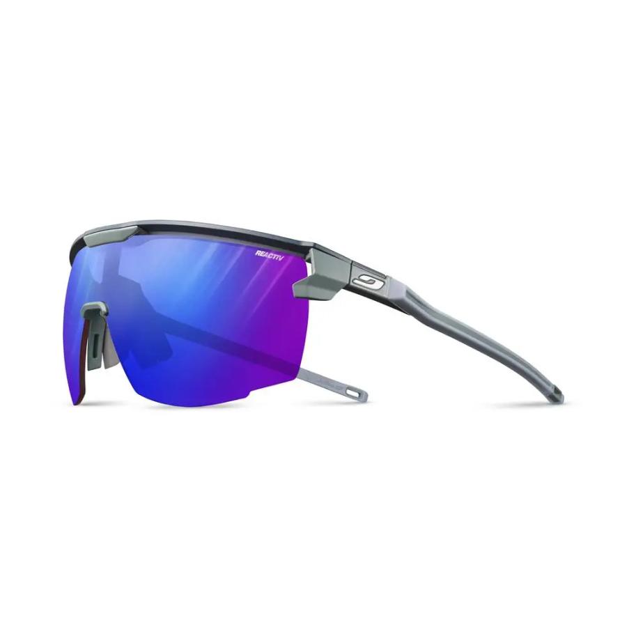 ジュルボ JULBO サングラス ロードバイク 自転車 ランニング トレイルランニング クロスカントリースキー 調光レンズ ULTIMATE ブルー/グリーン J5463432