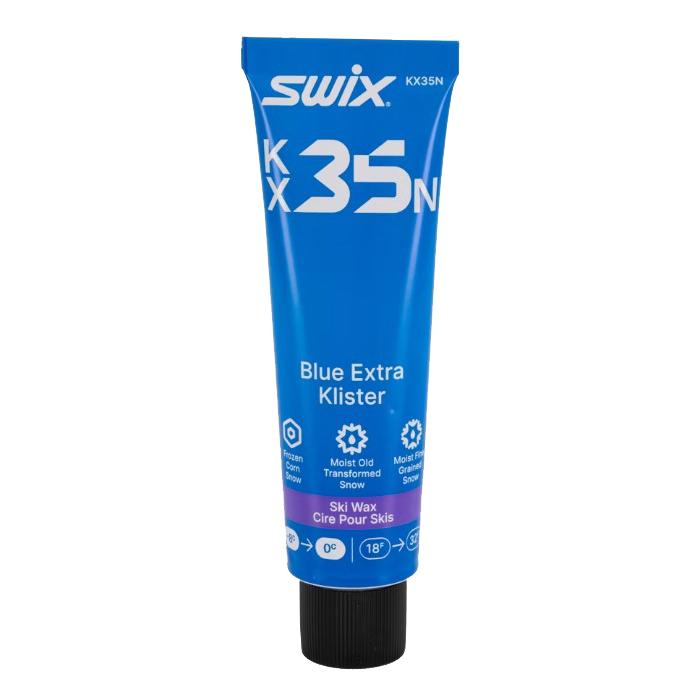 SWIX スウィックス KX35N ブルーエクストラ クリスター 55g WAX SWIX スウィックス KX35N ブルーエクストラ クリスター 55g WAX