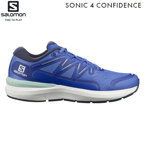 サロモン SALOMON ランニングシューズ ソニック4 コンフィデンス SONIC 4 Confidence PALACE BLUE/WHITE/EVENING PRIMROSE L41291600