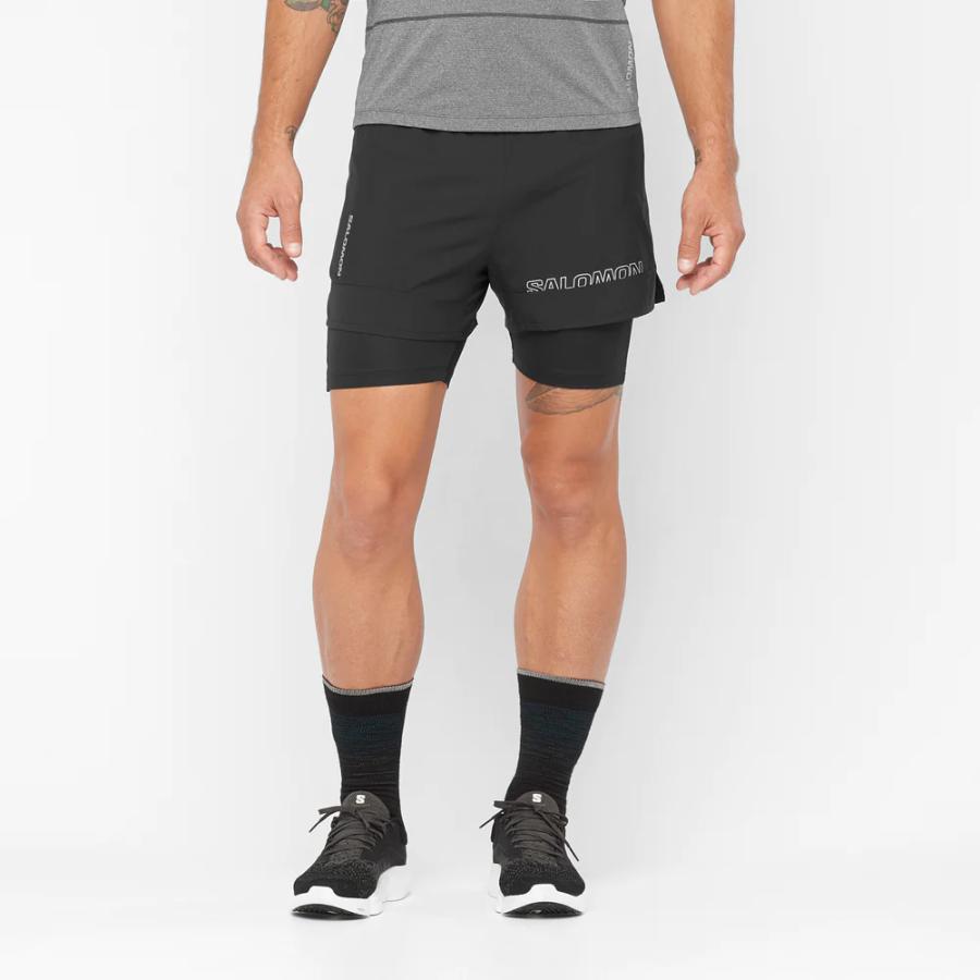 SALOMON（サロモン） SALOMON LC1872100 CROSS 2IN1 SHORTS カラー