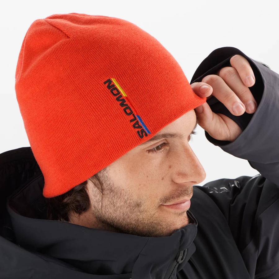 SALOMON（サロモン） SALOMON LC2142600 GRAPHIC BEANIE カラーFiery