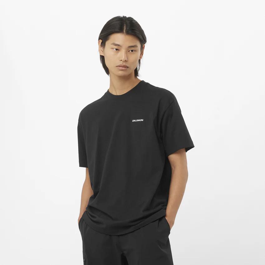 SALOMON（サロモン） SALOMON LC2527200 CHEST LOGO RELAXED TEE MEN