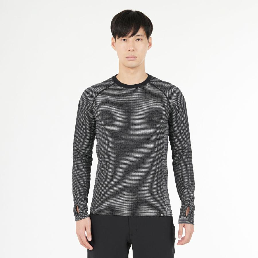 MILLET（ミレー） MILLET MIV01905 ワッフル ウール クルー カラー
