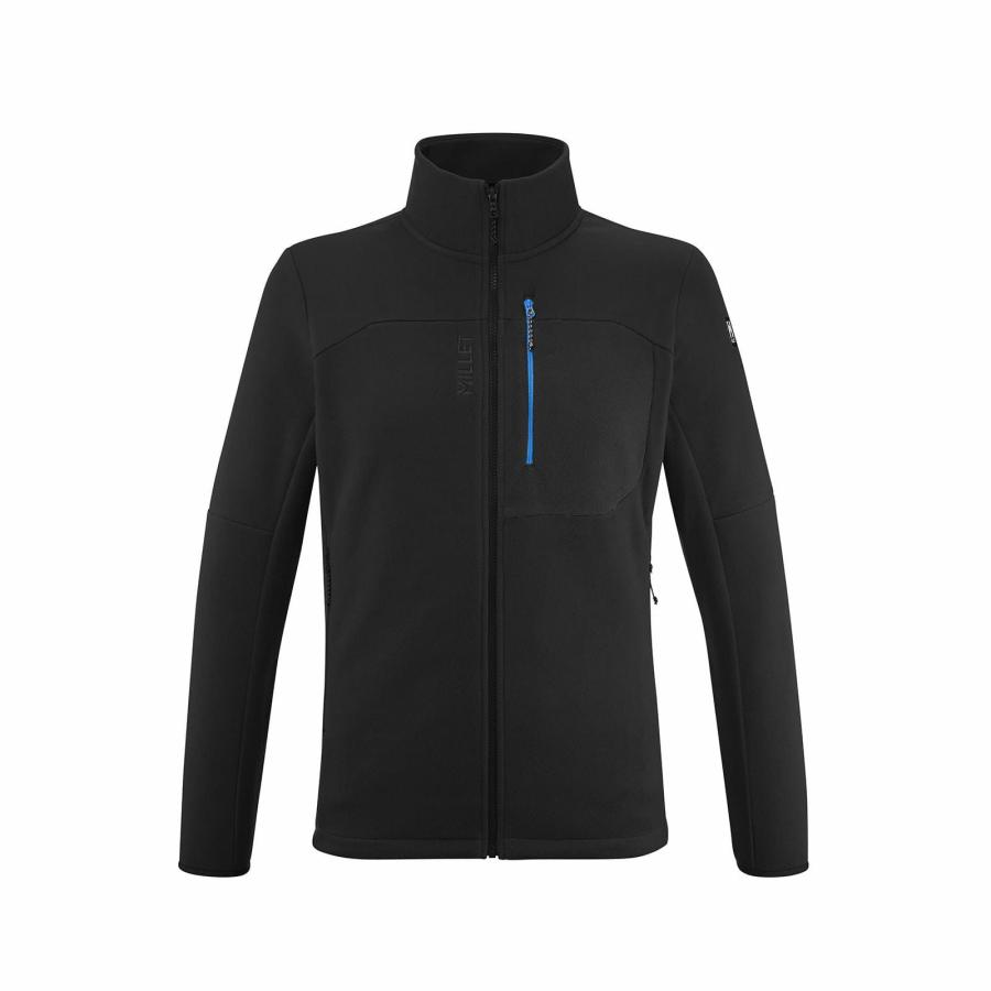 ミレー MILLET MIV10259 シマイ フリース ジャケット カラーBLACK  
