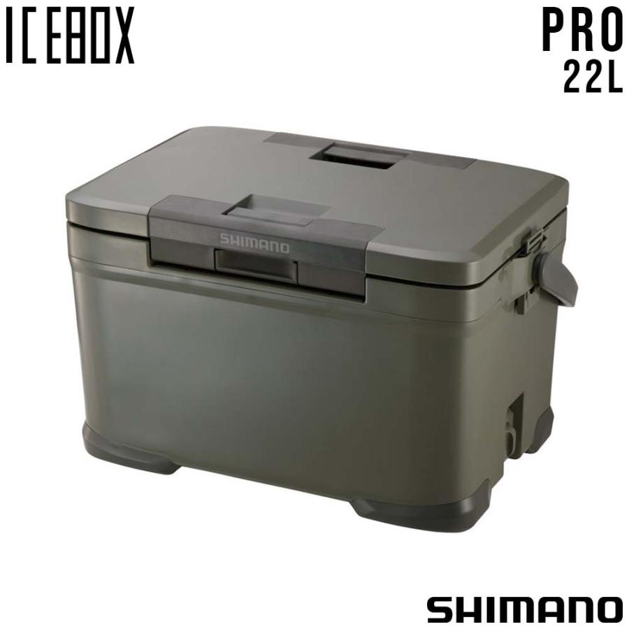 シマノ SHIMANO クーラーボックス ICEBOX アイスボックス 22L PRO NX 