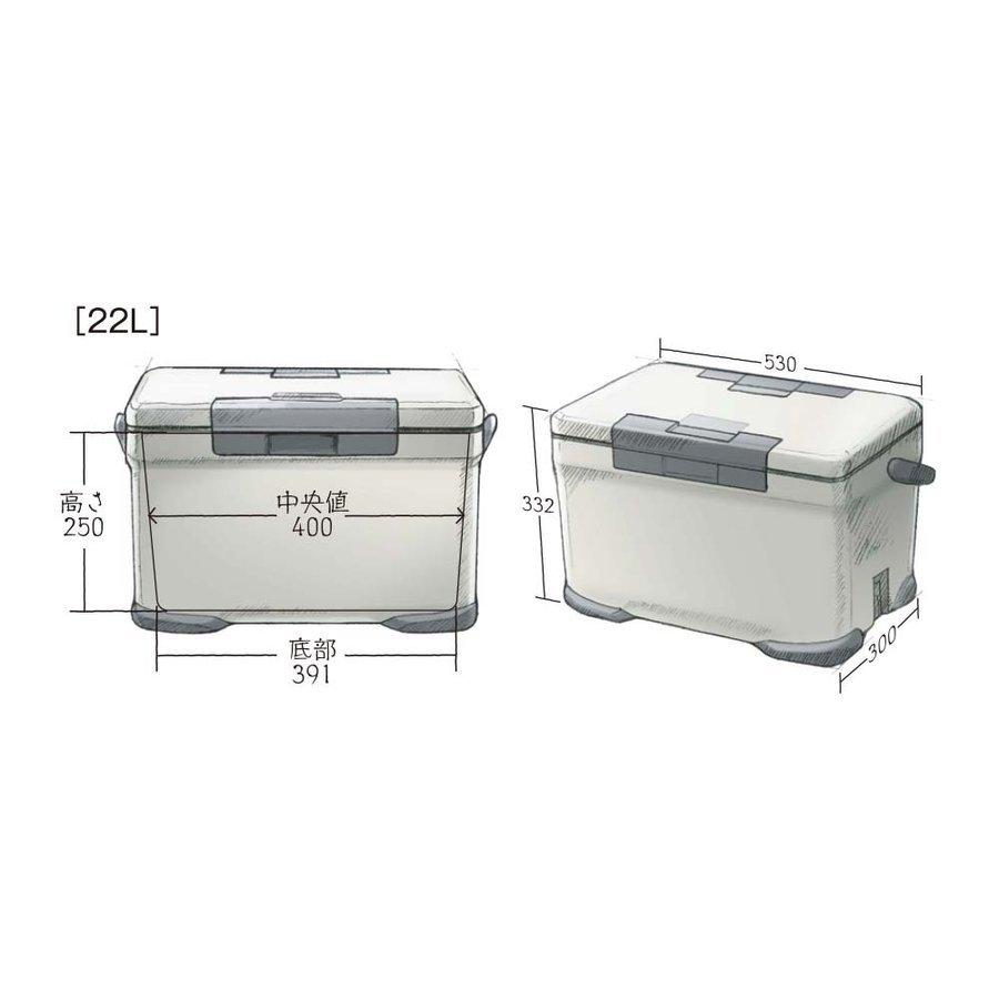 シマノ SHIMANO クーラーボックス ICEBOX アイスボックス 22L VL NX 