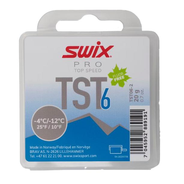 SWIX スウィックス TST06-2 TS6ターボ ブルー フッ素フリー WAX