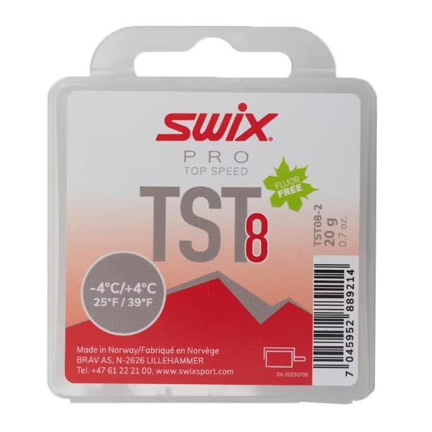 SWIX スウィックス TST08-2 TS8ターボ レッド フッ素フリー WAX SWIX スウィックス TST08-2 TS8ターボ レッド フッ素フリー WAX