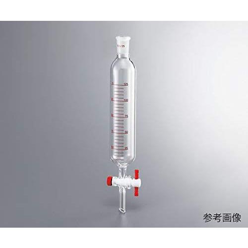 アズワン 円筒分液ロート(PTFEコック・目盛有・下部摺合無) 250mL /4-474-03|xcellentjo|02