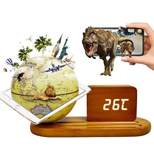 新作モデル 地球儀 子供 Ar しゃべる地球儀 日本語 球径13cm 目覚まし時計付き 3dで学べる 5way 小さな世界 Ledライト付き 知育玩具 人気満点 Theculturewire Com