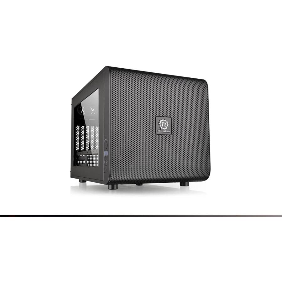 高い素材 Thermaltake Core V21 Black Win Secc 水冷対応キューブpcケース Cs5068 Ca 海外輸入 Turningheadskennel Com