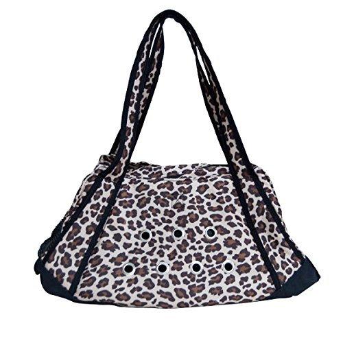 安い プリファーペッツ ムーンバッグ レオパード ペット 小型犬 猫 おしゃれ かわいい 海外 ソフトキャリー ショルダー 送料無料 Cepici Gouv Ci