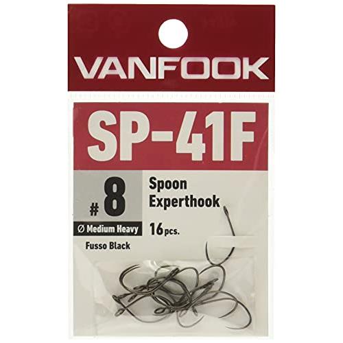 ヴァンフック(Vanfook) SP-41F スプーンエキスパート ミディアムヘビー 16本入り フッ素ブラック #8