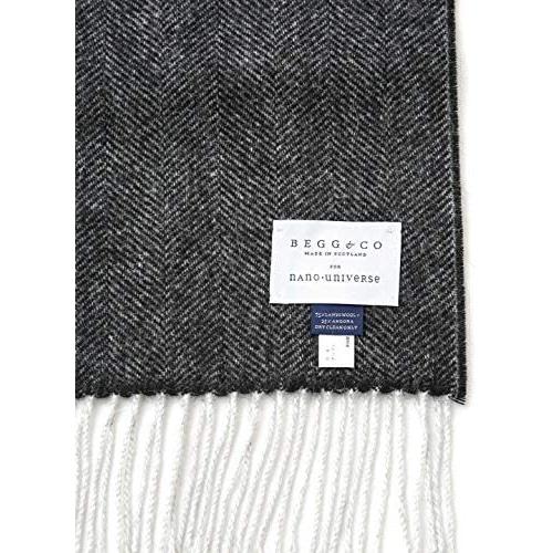 新着商品 ナノユニバース Begg ベグ 別注 Wfヘリンボーン マフラー メンズ F キャメル 数量限定 特売 Www Gardencollege Cl
