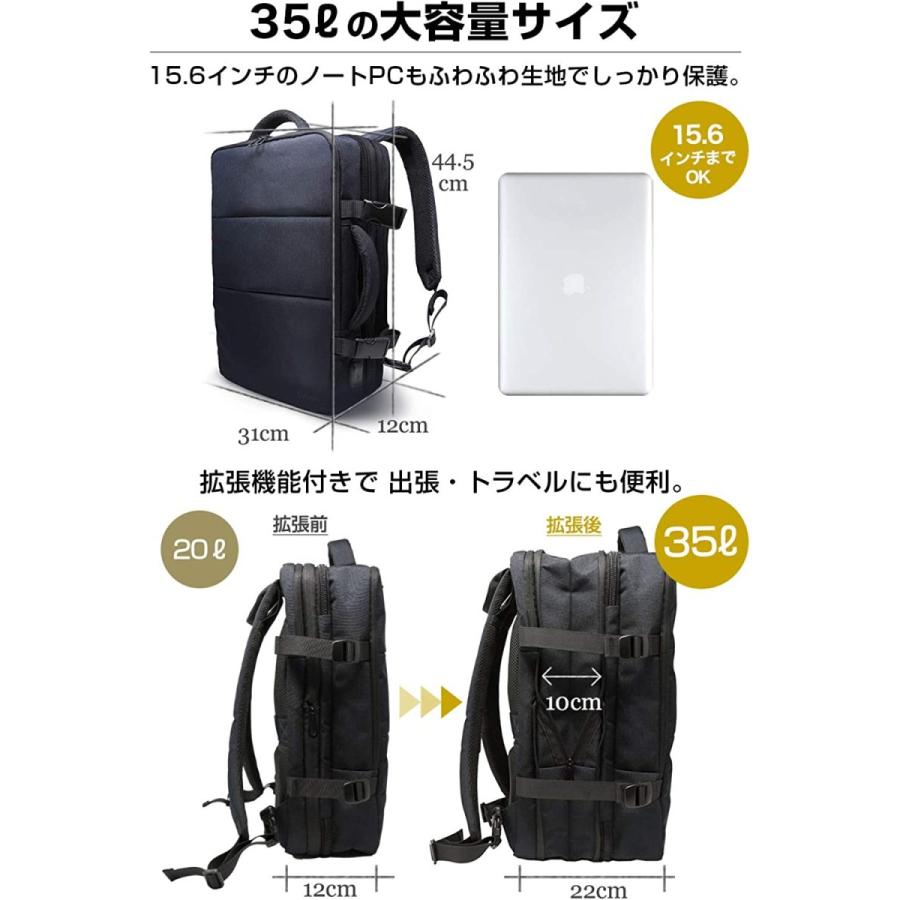 信頼 Evoon リュック メンズ ビジネスリュック バックパック リュックサック 大容量 旅行バック 防水 ビジネス 多機能 撥水加工 Usb 盗難防止 クロコムショップ 通販 Yahoo ショッピング 即発送可能 Lewisfamilyinsurance Com