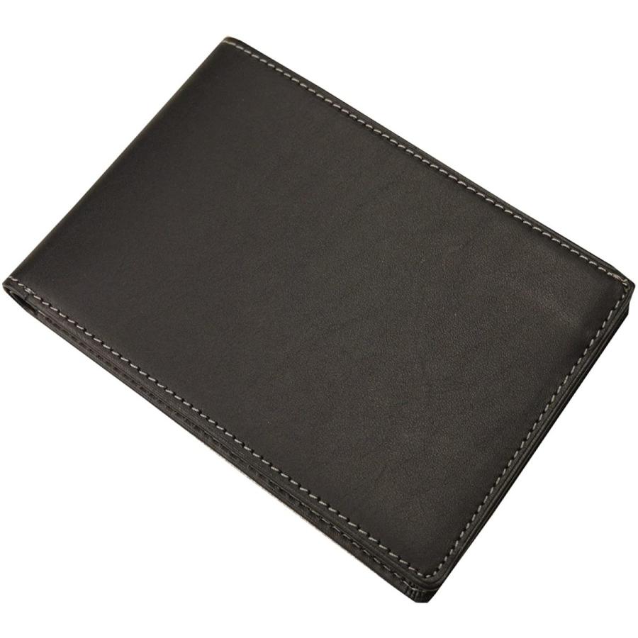 日本最大級 スインリー 財布 メンズ 二つ折り 薄型 日本製 Ewslbs01 ブラック 人気ブランドを Amz Verifyinfoaccount Genetechbh Com