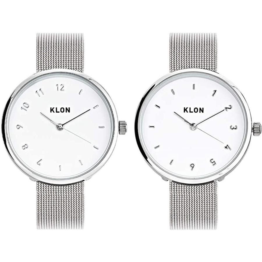 限定製作 ペアウォッチ 人気 腕時計 シンプル おしゃれ カップル Klon Connection Elfin Silver Mesh 38mm クロコムショップ 通販 Yahoo ショッピング 現金特価 Secretoftheislands Com