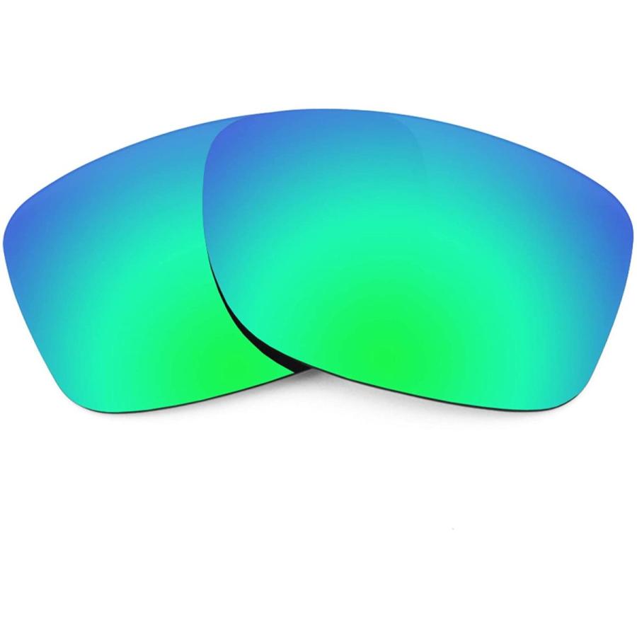 流行に Oakley Jupiter Carbon用revant交換レンズ 偏光 エリートエメラルドグリーンミラーシールド 最安値 Esiba Tg
