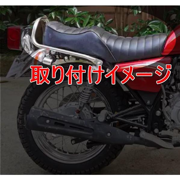 GN125 GN125H GN125-2F シート 座席 黒 タックロール 社外品｜xcs｜05