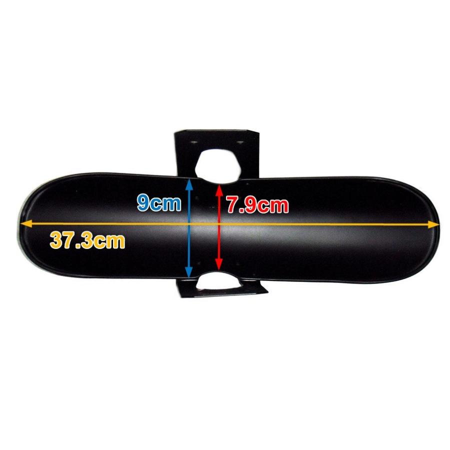 汎用 フロント フェンダー 黒 カフェレーサー ベンリィ CB125T CG125