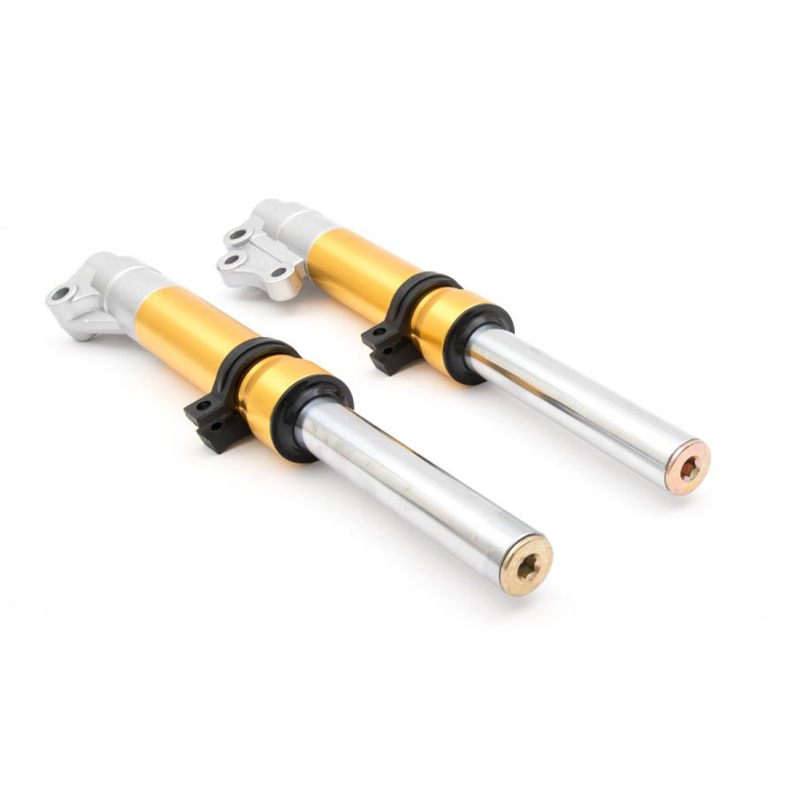 ジョグ系　フロントフォーク　ゴールド JOG スーパージョグ Z/ZR 3YK フロントフォーク 左右セット 社外 金