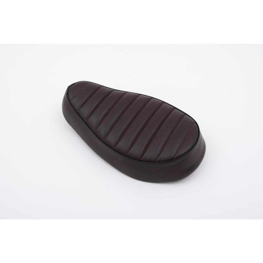 リトルカブ C50 シート シングル jcw0317 スーパーカブ C50 C70 C90 リトルカブ シート 座席 汎用品 茶色 : xcs