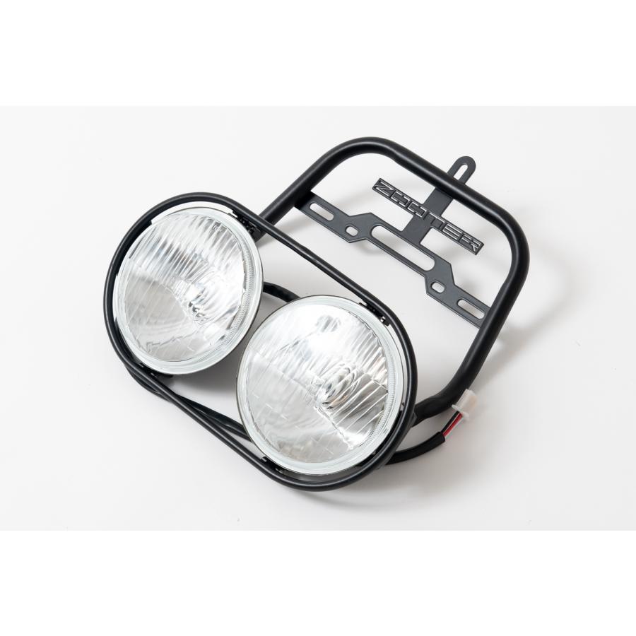 ズーマー ZOOMER AF58 ヘッドライト ステー セット LED デカ目 ズーマー ZOOMER AF58 ヘッドライト ステー セット LED デカ目