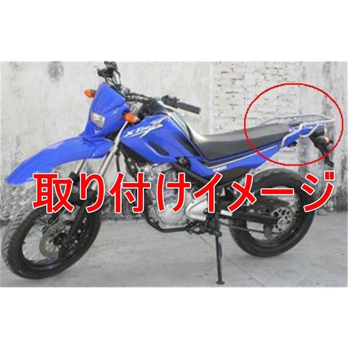 セロー250 XT250 SEROW250 リア キャリア ブラック : xcsヤフー店