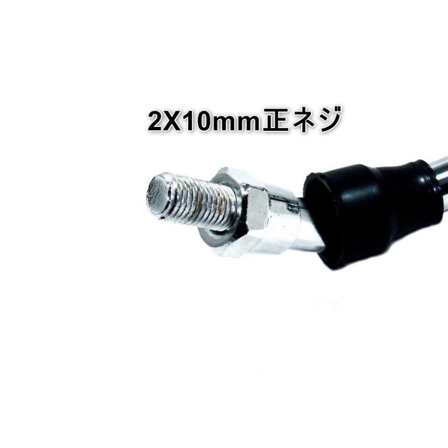 互換品 ホンダタイプ ミラー 10mm 正ネジ メッキ CB400SF CB1300