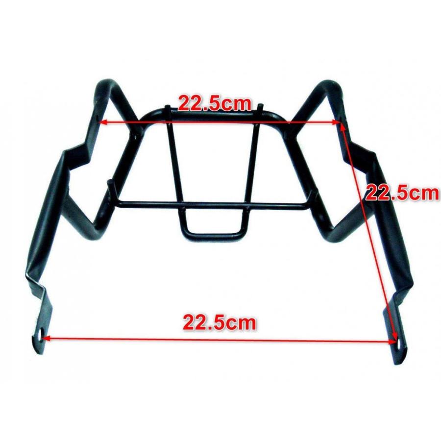 セロー225 XT225 SEROW225 リア キャリア ブラック 社外品 : xcsヤフー