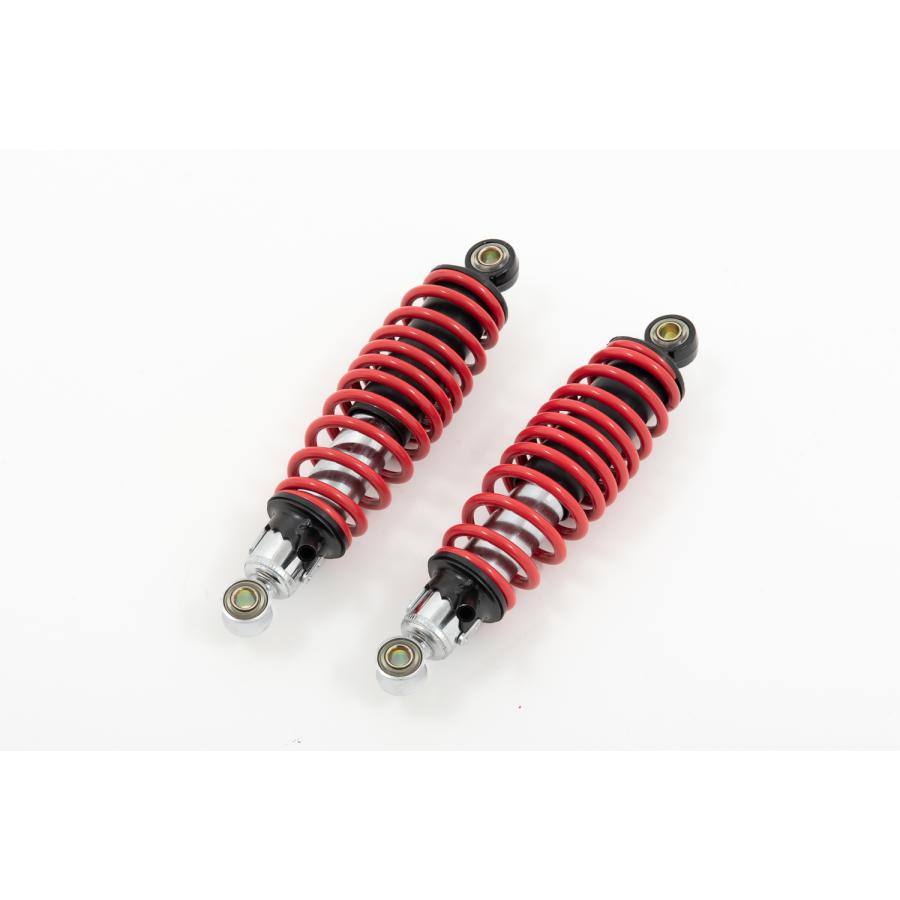 汎用品 250mm リアサスペンション 赤 ショート リアショック モンキー