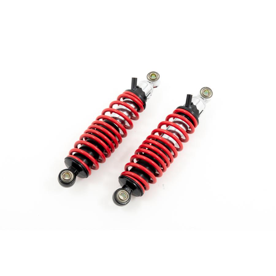 汎用品 250mm リアサスペンション 赤 ショート リアショック モンキー
