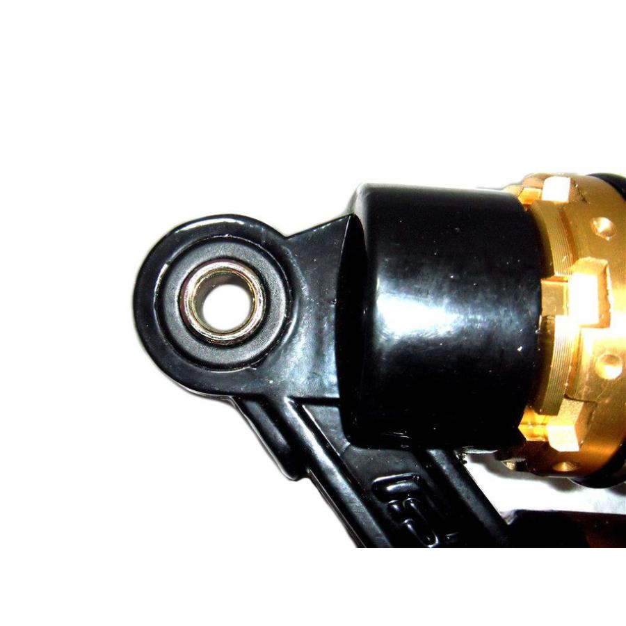 235mm タンク付き リアサスペンション リアショック 黒×金 JOG ジョグ