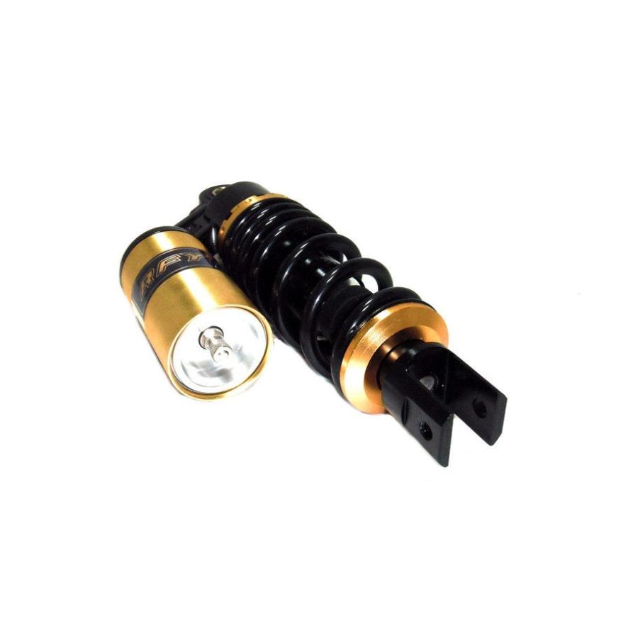 235mm タンク付き リアサスペンション リアショック 黒×金 JOG ジョグ