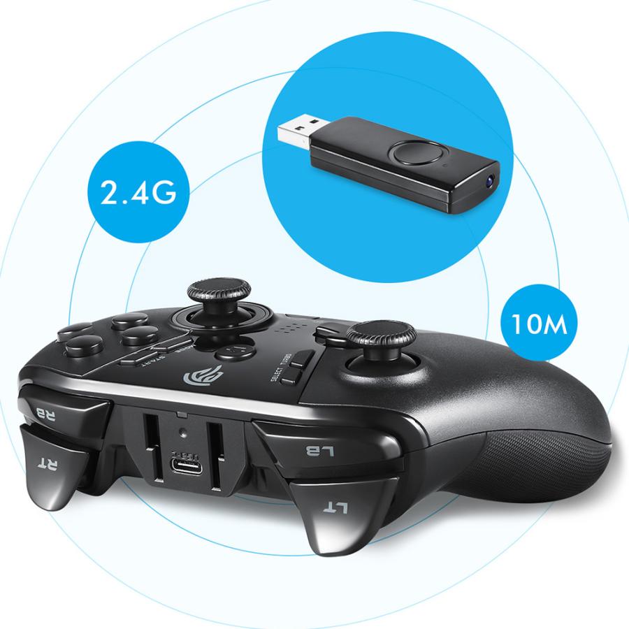 EasySMX PC無線コントローラー PCゲームパッド【国内正規代理品